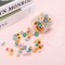100 pcs sunflower push pins colorful flower thumbtacks for cork boards, bulletin boards, and photo walls